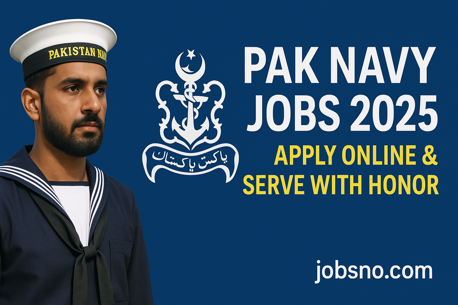 Pak Navy Jobs 2025 | Online Registration form