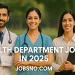 Health Department Jobs 2025 | Apply Online