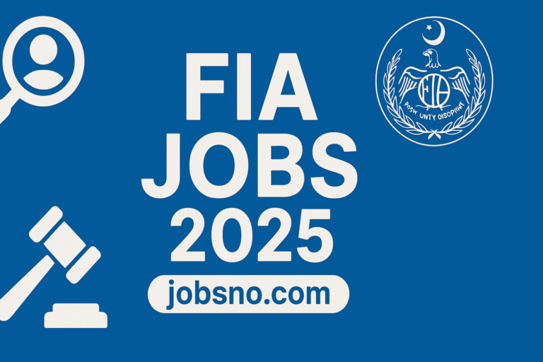 FIA Jobs 2025 | New Advertisement