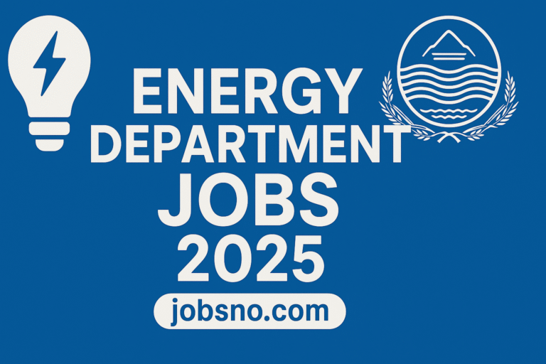Energy Department Jobs 2025 | Apply Online