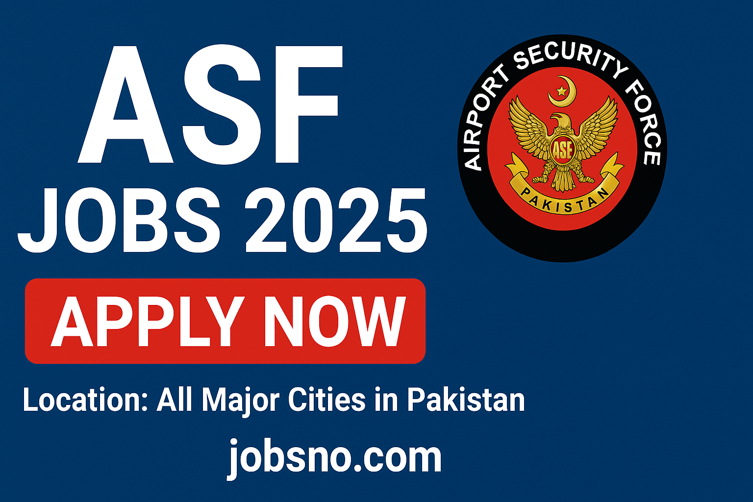 ASF Jobs 2025 – Join Pakistan Airport Security Force