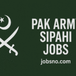 Join PAK Army Sipahi Jobs 2025 – Apply Online
