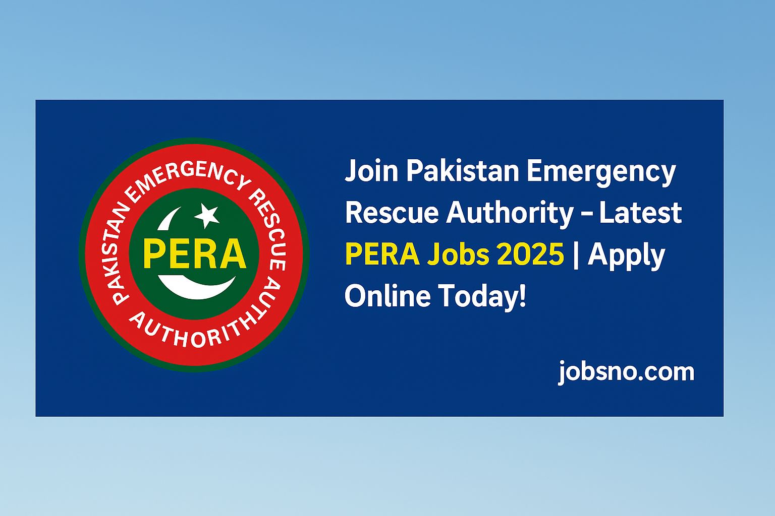 Latest PERA Jobs 2025 | Apply Online Today