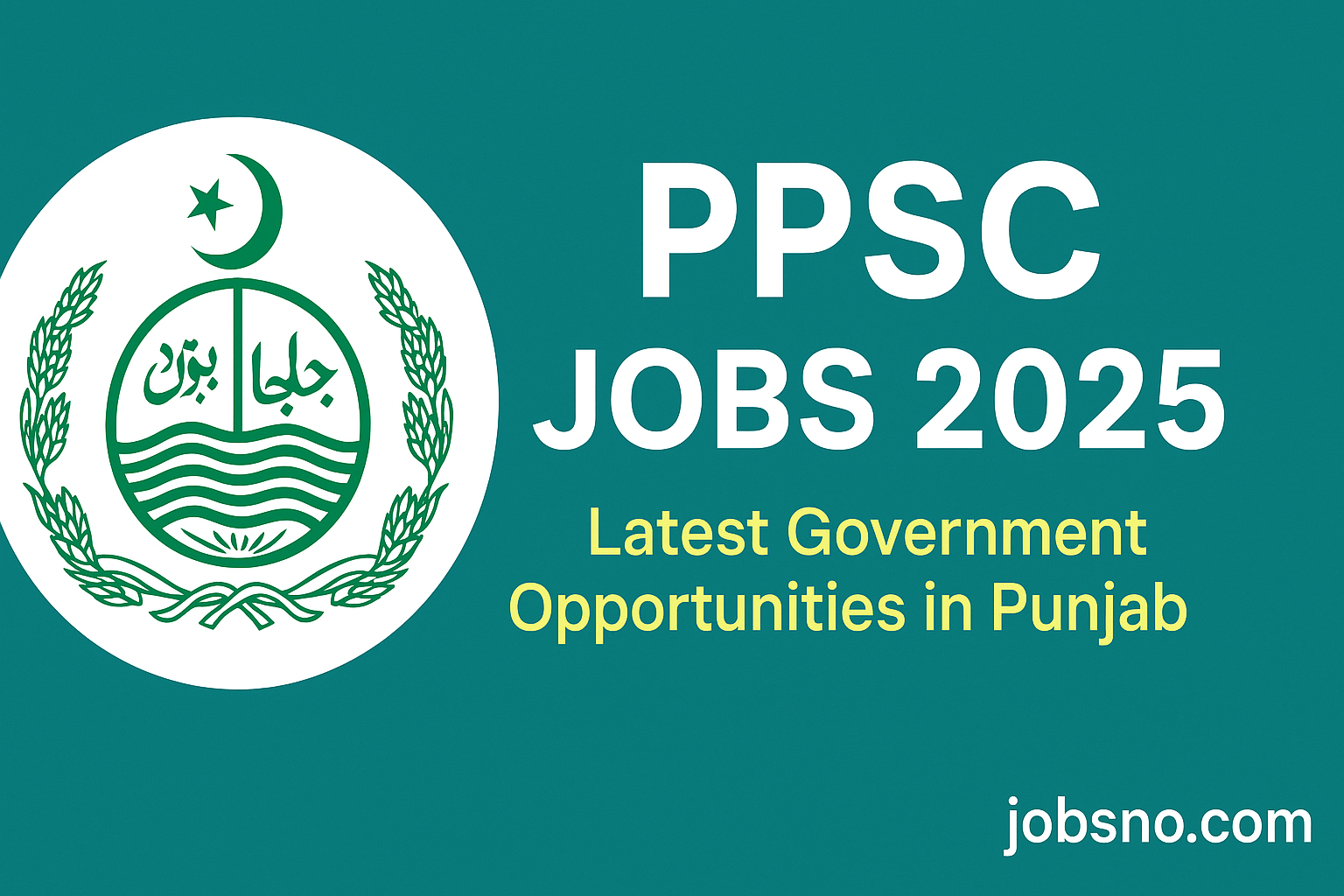PPSC Jobs 2025 Advertisement in Punjab Apply Online
