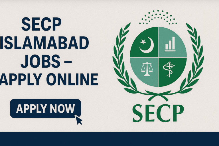 SECP Islamabad Jobs 2025 – Apply Online