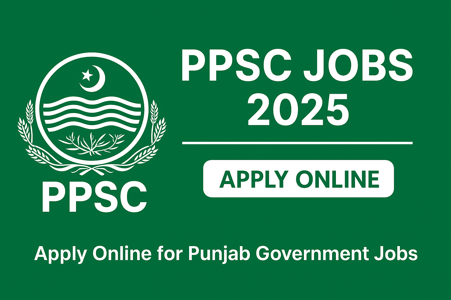PPSC Jobs 2025