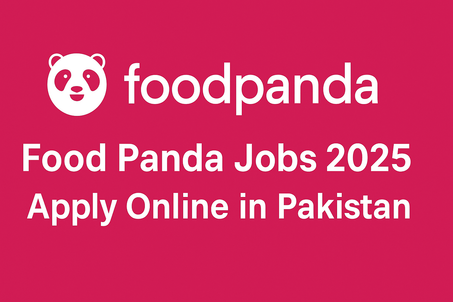 Food Panda Jobs