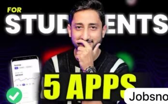 🚀 Top 5 Online Work Apps for Students in Pakistan